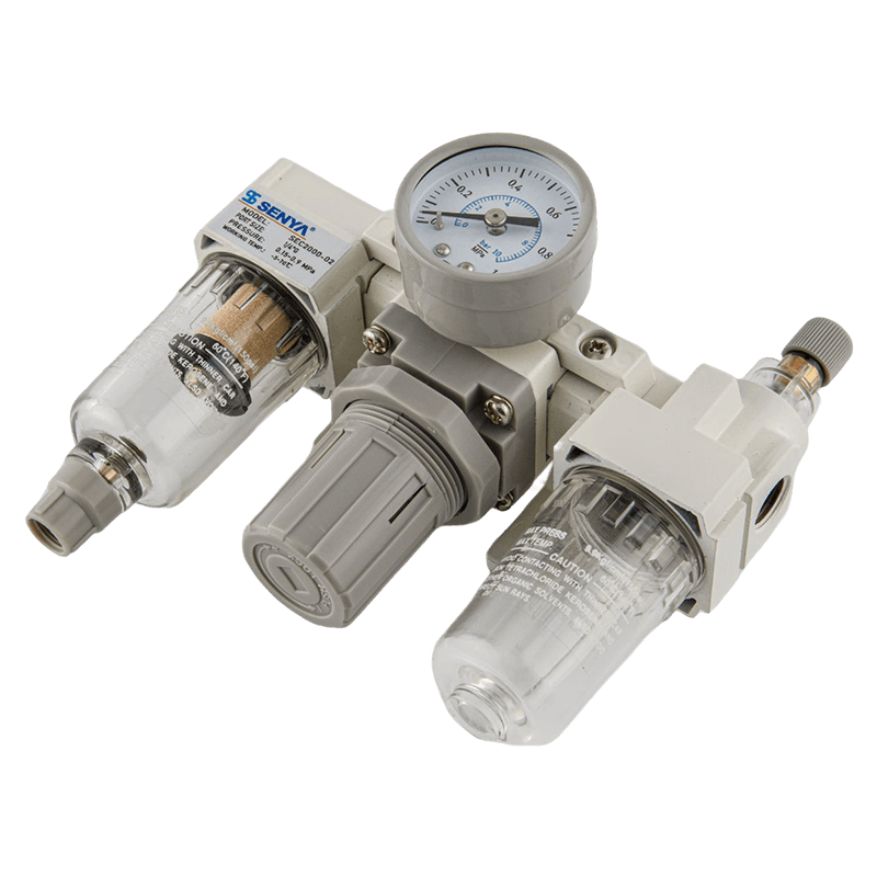 Luftfilter Regulator Lubricator 3 enheder kombination